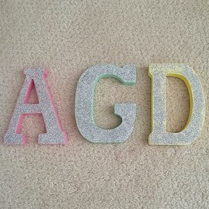AGD block letters